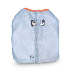 Truelove Dog Cooling Vest Harness XL Evaporative Mesh Grey Orange TLG2511